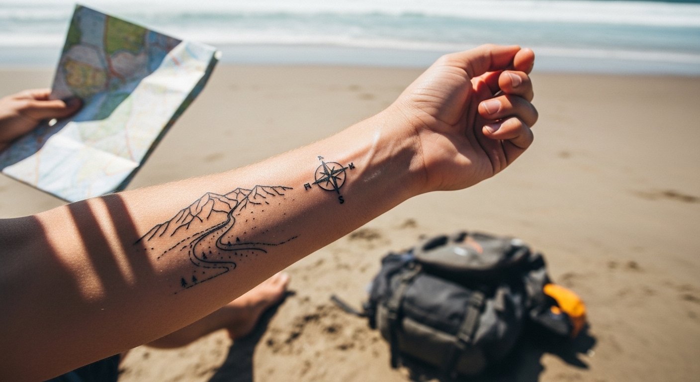 How To Design Your Own Travel Tattoo Step By Step
