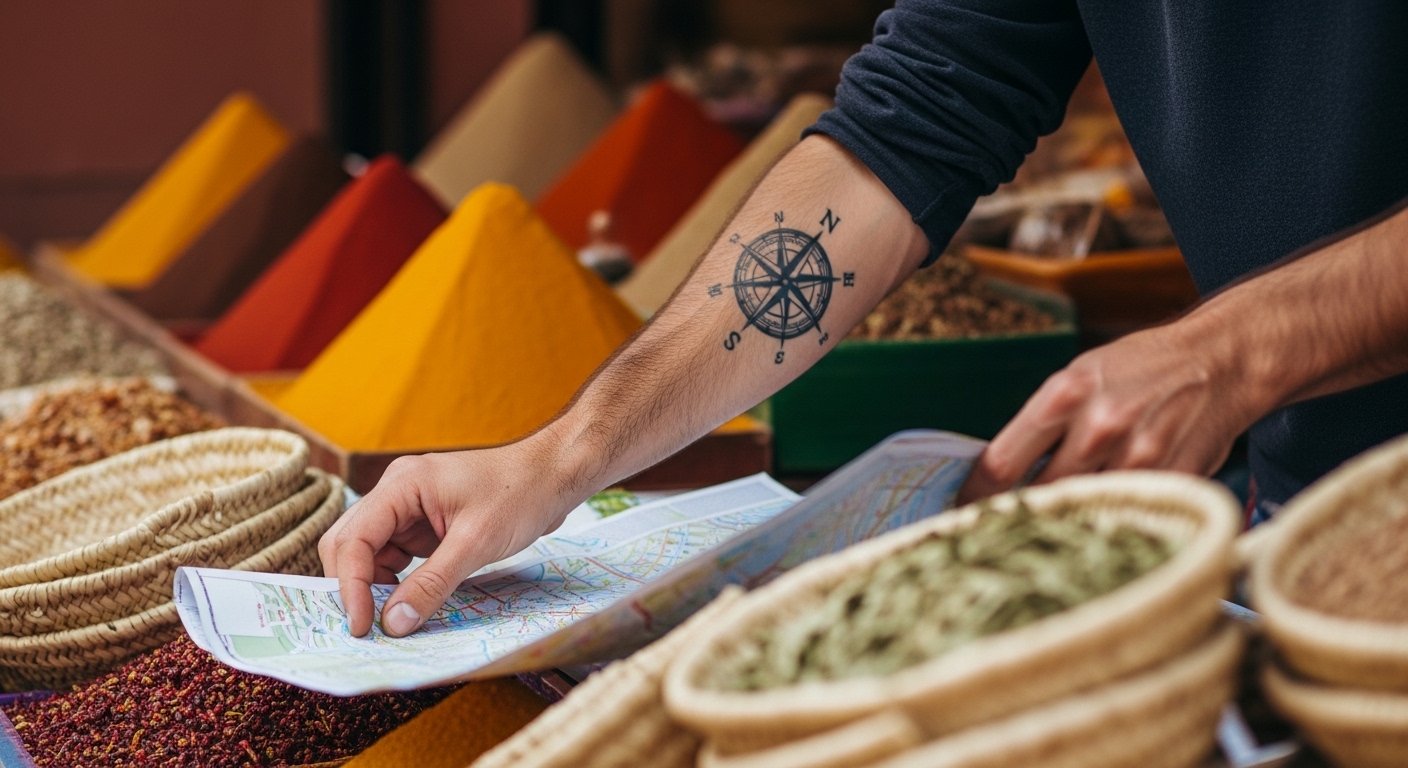 17 Best Travel Tattoo Ideas For Men Who Explore
