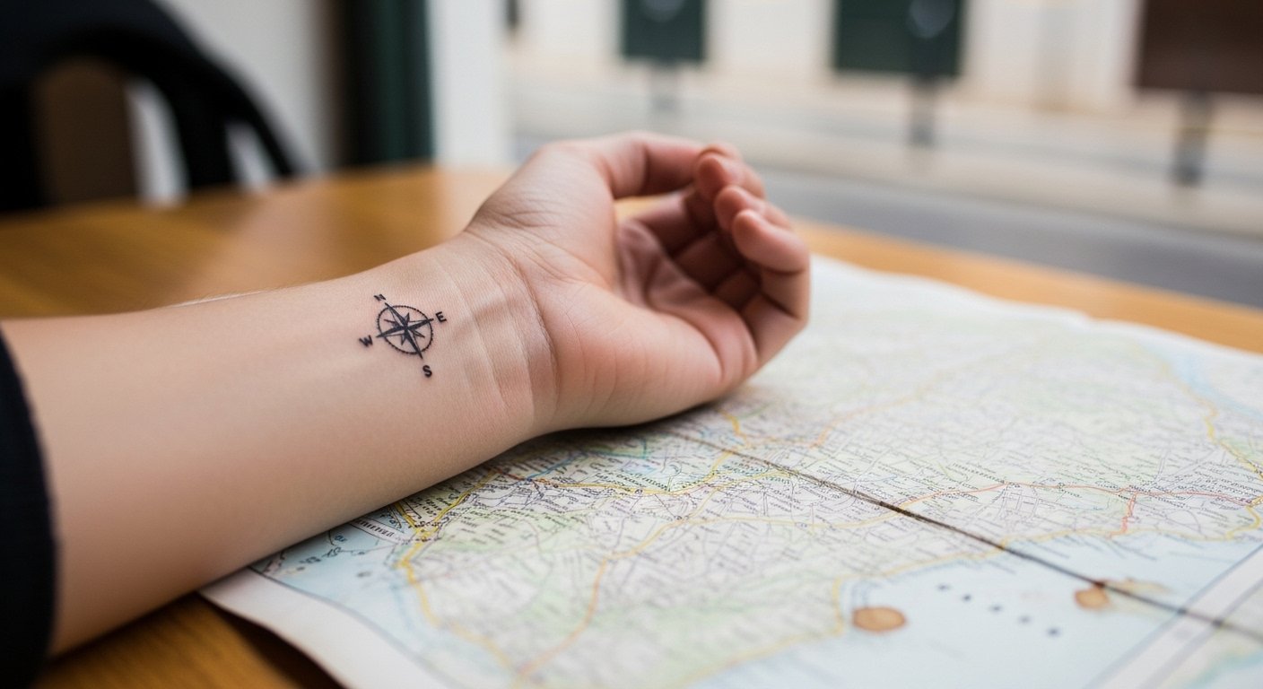 7 Easy Tiny Travel Tattoos With Big Meaning